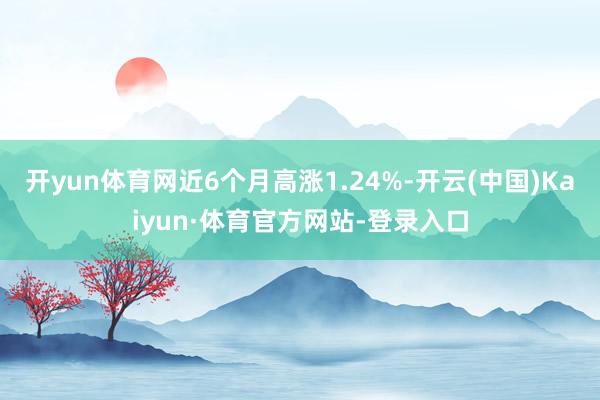 开yun体育网近6个月高涨1.24%-开云(中国)Kaiyun·体育官方网站-登录入口